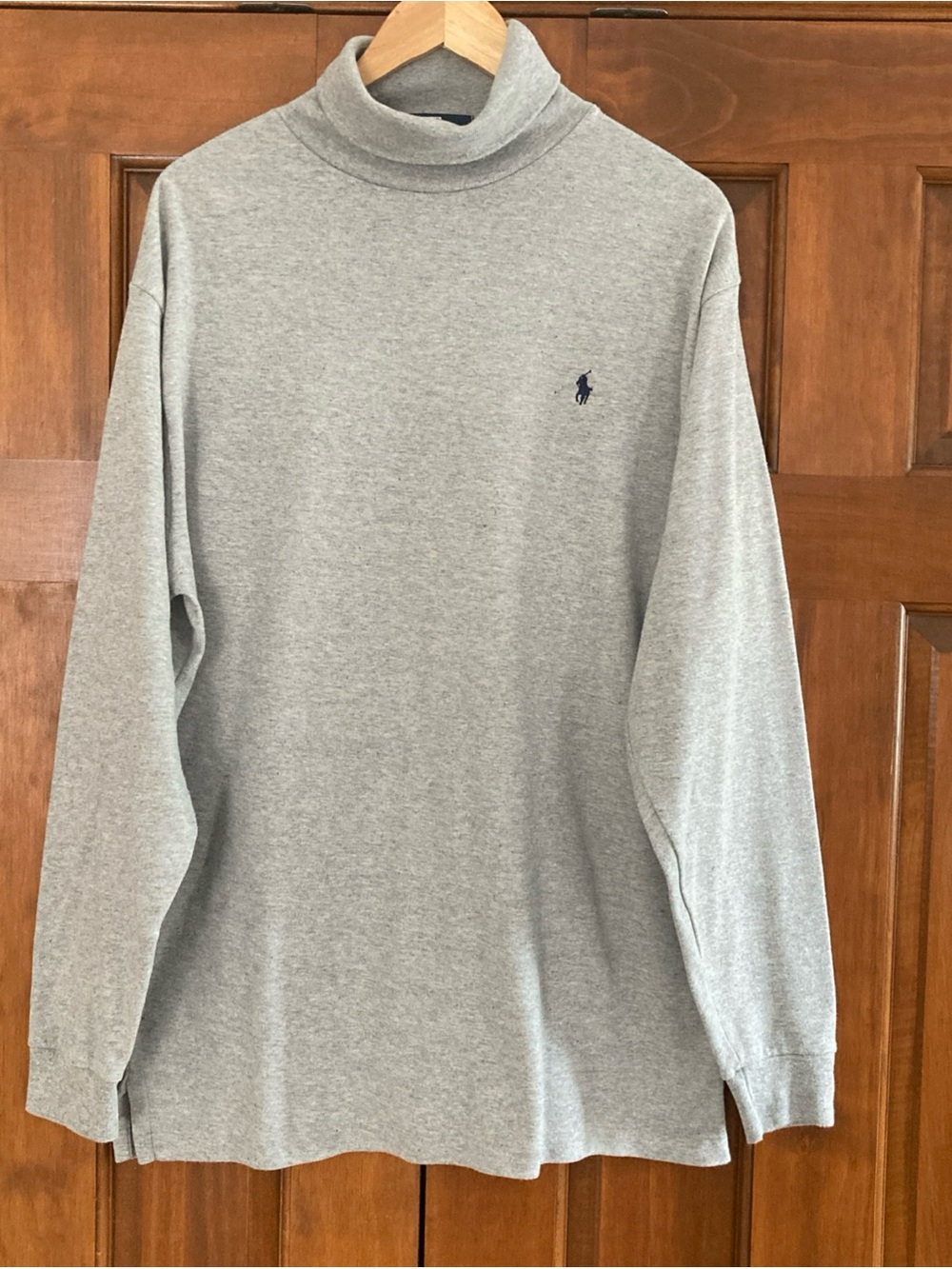Vintage Polo by Ralph Lauren Gray turtleneck men’s Large made in USA